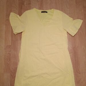 Fancyinn Yellow Mini Dress